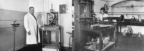 Blas Cabrera, al laboratori de l’Instituto Nacional de Física y Química, Madrid, 1932. Miguel Catalán al laboratori de l’Instituto Nacional de Física y Química (actual Instituto de Química-Física Rocasolano), Madrid, cap al 1935. Blas Cabrera, al laboratori de l’Instituto Nacional de Física y Química, Madrid, 1932. Miguel Catalán al laboratori de l’Instituto Nacional de Física y Química (actual Instituto de Química-Física Rocasolano), Madrid, cap al 1935.