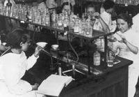 El Laboratorio Foster de la Residencia de Se&ntilde;oritas, calle Fortuny, 28-30, Madrid, 1930