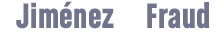 Alberto Jim&eacute;nez Fraud