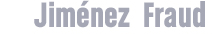 Alberto Jim&eacute;nez Fraud