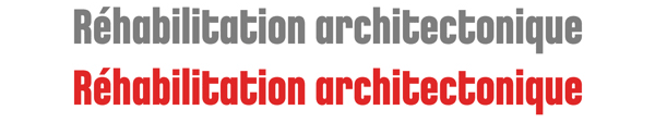 R&eacute;habilitation architectonique