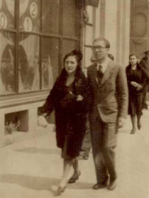 Jes&uacute;s Bal y Gay y Rosita Garc&iacute;a Ascot, hacia 1931