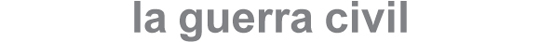 la guerra civil