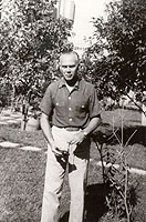 Luis Cernuda en Coyoac&aacute;n, a&ntilde;os 50.