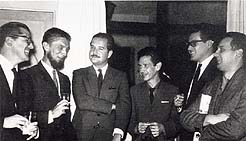 Dinner hosted by Carlos Barral at Jos&eacute; D&iacute;ez-Canedo&rsquo;s home