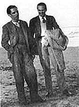 Ram&oacute;n Gaya and Luis Cernuda in Alicante, 1935 