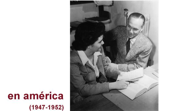 en am&eacute;rica (1947-1952)