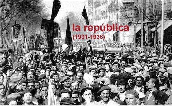 la rep&uacute;blica (1931-1936)