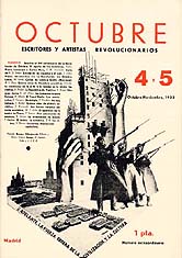 Octubre, n&uacute;m. 4-5, Madrid, octubre-noviembre de 1933
