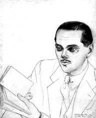 Retrato de Luis Cernuda, Londres, enero de 1939