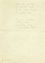 Luis Cernuda, manuscrito de Perfil del aire, h. 1927