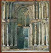 Puerta de la fachada  principal de la bas�lica de San Marcos.
Venecia, 1905-1906. 
Acuarela sobre papel, 63 x 62 cm. 
Colecci�n particular, Madrid
