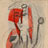Luis Fern&aacute;ndez [atribuido], Sin t&iacute;tulo (Cabeza de mujer), 1945. L&aacute;pices de colores sobre papel, 22,5 x 34,8 cm. En el manuscrito de Mar&iacute;a Zambrano, Dessin. Poes&iacute;a. Fundaci&oacute;n Mar&iacute;a Zambrano, V&eacute;lez-M&aacute;laga.