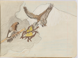 Cuaderno de zoolog&iacute;a de Aurora Villa Olmedo, alumna del Instituto-Escuela, a&ntilde;os treinta