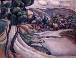 Joaquim Sunyer, Arroyo de Ribes, 1913