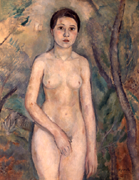 Joaquim Sunyer, Noia Nua, 1917