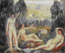 Joaquim Sunyer, Pastoral, 1919