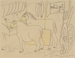 Pablo Ruiz Picasso, Chevaux (Caballos), s.a
