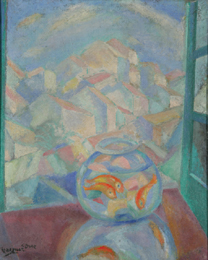Daniel V&aacute;zquez D&iacute;az, La pecera, 1922