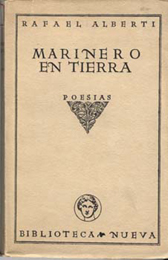 Rafael Alberti, Marinero en tierra, Madrid, Biblioteca Nueva, 1925