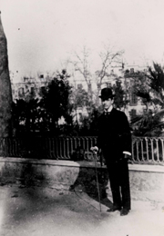 Juan Ram&oacute;n Jim&eacute;nez en Sevilla, hacia 1897