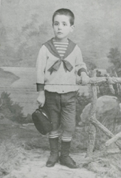 Juan Ram&oacute;n Jim&eacute;nez, Huelva, 1886. Fotograf&iacute;a de Diego P&eacute;rez Romero