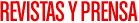 revistas y prensa