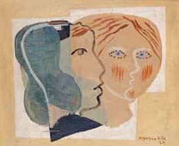 Amantes, 1929. Colección particular, Madrid Amantes, 1929. Colección particular, Madrid