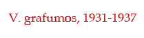 V. grafumos, 1931-1937