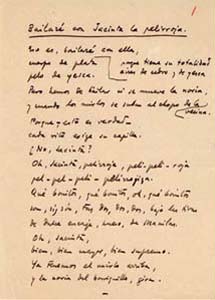 Manuscrito de Jacinta la pelirroja
Ms. original, 32 hojas