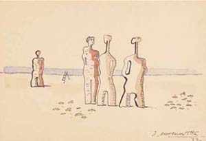 Figuras en la playa, 1932