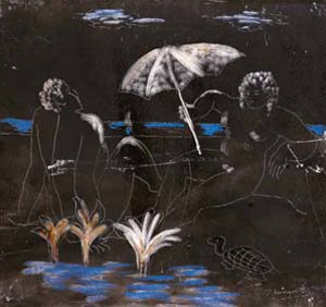 Sin t�tulo [Pareja en la playa], 1931