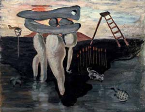 Sin t�tulo [Elementos en un paisaje], 1931