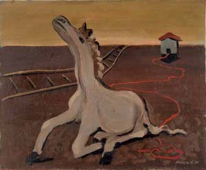 Sin t�tulo [Caballo en paisaje], hacia 1931