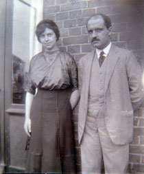 Jos&eacute; Ortega y Gasset and Rosa Spottorno at  Marburg, Germany, 1911.   Fundaci&oacute;n Jos&eacute; Ortega y Gasset, Madrid