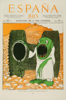 Espa&ntilde;a, no. 5, Madrid, February 26, 1915.    Fundaci&oacute;n Jos&eacute; Ortega y Gasset, Madrid