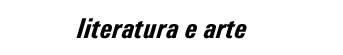literatura e arte