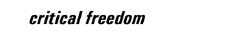 libertad de cr&iacute;tica