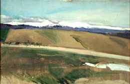 Joaqu&iacute;n Sorolla, El Guadarrama, 1913. &Oacute;leo sobre lienzo, 62,5 x 95,5 cm