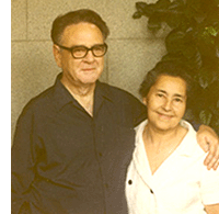 Manuel de Ter&aacute;n y Fernanda Troyano en 1969